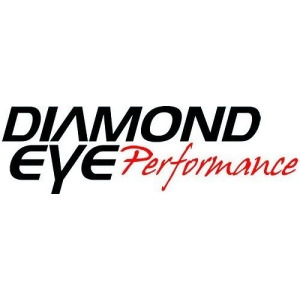 Diamond Eye Performance Kit 5In Downpipe Back Dpf-Race No Bungs Sgl; Alum 07.5 Duramax K5154a - All