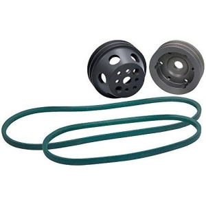 Allstar Performance All31092 Reduction Pulley Kit Sb Chevy 1 1 Ratio Head Mount - All