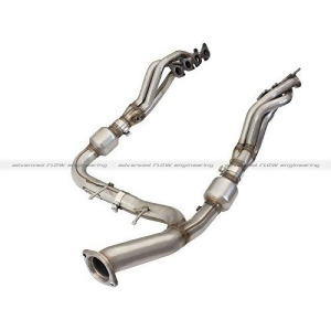 Afe Power 48-43015-Yc Twisted Steel Header/Y-Pipe Street Non-CARB Compliant - All