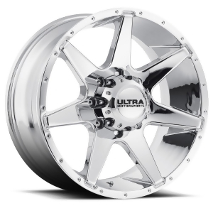 Ultra Wheel 205C Tempest Chrome Plated Wheel with Chrome Finish 18x9 /8x170mm 12mm offset - All
