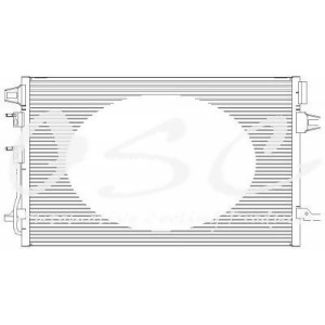 Osc Cooling Products 3320 New Condenser - All