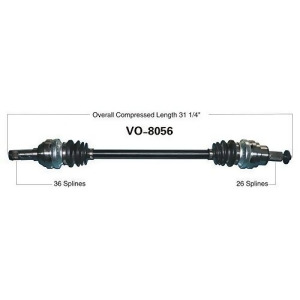 Trakmotive Vo-8056 Cv Axle - All