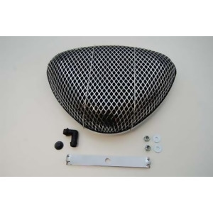 Racing Power Co. R2196 Racing Power Co-packaged Super Flow Open Screen Air Cleaner Set 5 1/8in - All