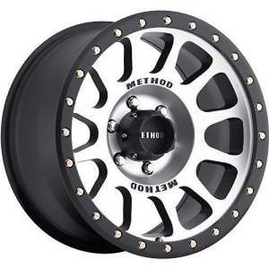 Method Race Wheels Nv Black Wheel with Machined Face 17x8.5 0 mm offset - All
