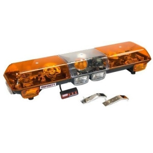 Wolo 7000-A Fits 1 Halogen Roof Mount Light Bar Amber Lens - All