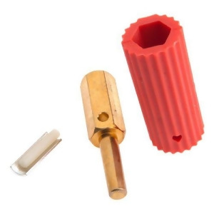 516 In Male Sure-grip Plug For Forney Spitfire And Miller Welders And Forney 57702 Sure-grip Plug Red - All