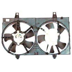 Dual Radiator and Condenser Fan Assembly Tyc 620710 fits 02-03 - All