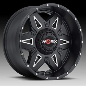 Worx 807Bm Ledge Matte Black Wheel 20x9 /6x135mm 18 mm offset - All