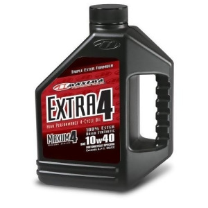 169128 Extra4 10W-40 Synthetic 4T Motorcycle Engine Oil 1 Gallon Jug - All