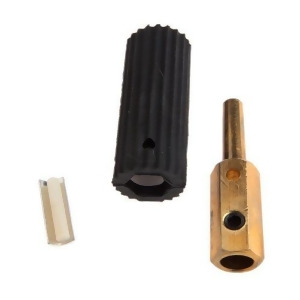 516 In Male Sure-grip Plug For Forney Spitfire And Miller Welders And Forney 57702 Sure-grip Plug Black - All