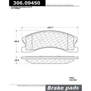 Stoptech 306.09450 Brake Pad - All