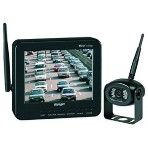 Voyager Wvos541 four Camera Enabled Digital Wireless Observation System with 5.6 color Lcd monitor connect up to 4 wir - All