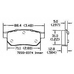 Power Stop 17-374 Z17 Evolution Plus Brake Pad - All