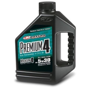 399128 Premium4 5W-30 Motorcycle Engine Oil 1 Gallon Jug - All