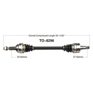 Trakmotive To-8296 Cv Axle - All