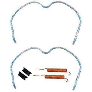 Acdelco 18K1147 Professional Rear Drum Brake Shoe Adjuster and Return Spring Kit with Springs and Caps - All