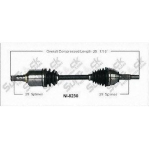Cv Axle Shaft-New Front Right SurTrack Ni-8230 fits 07-08 - All