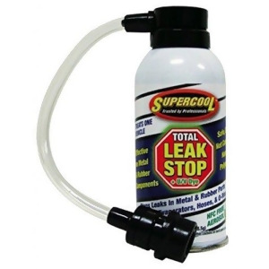 Tsi Supercool 39241B Total Leak Stop and U/v Dye 1 oz Hfc Bov Can with R134a Adapter Retail Box - All