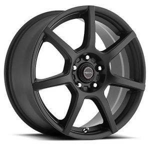 Focal 422Sb F-007 Matte Black Wheel 17x8 /5x115mm 35 mm offset - All