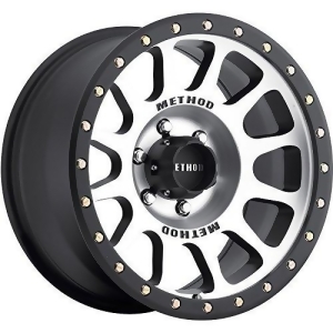 Method Race Wheels Nv Black Wheel with Machined Face 17x8.5 /6x135mm 0 mm offset - All