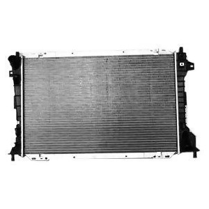 Tyc 2157 Ford/Lincoln 1-Row Plastic Aluminum Replacement Radiator - All
