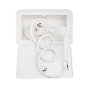 Rv Exterior Shower Box Kit White - All