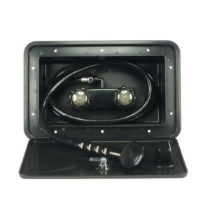 Rv Exterior Shower Box Kit Black - All