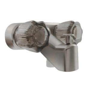 Rv Tub Shower Diverter Faucet Brushed Satin Nickel - All