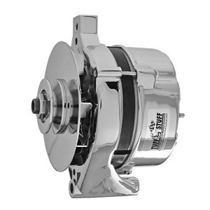 Tuff Stuff 7078Nd Chrome 100 Amp 1-Groove Pulley Alternator For Ford - All