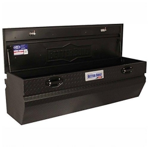 Single Lid Truck Tool Chest 56Lx20wx18h Matte Black - All