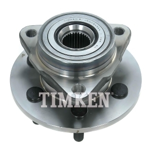 Wheel Bearing and Hub Assembly Front Timken Ha599361 - All