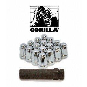 Gorilla Automotive 21132Ht Wheel Install Kit 16 Lug Set; 12Mm X 1.5 Thread Size - All