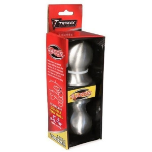 Trimax Tdbsx22516 2' And 2-5/16' Stainless Steel Double Tow Ball - All