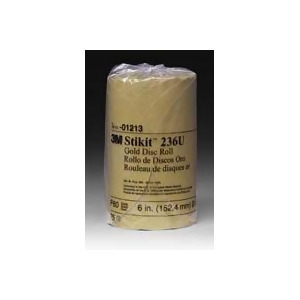 3M 01213 Stikit Gold 6 P80a Grit Disc Roll - All