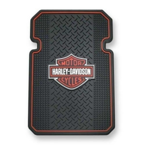 Harley-davidson Bar Shield Universal-Fit Molded Front Floor Mats Set Of 2 P666 - All