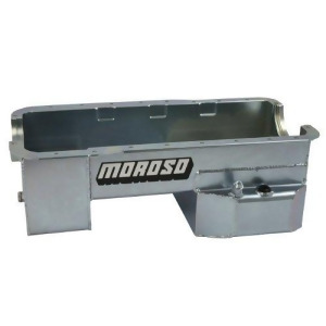 Moroso 20534 Steel Rear Sump Road Race Oil Pan For Ford 351W Engine - All