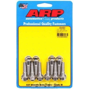 Arp 434-8001 6-Point Stainless Steel Valley Cover Bolt Kit For Chevy Ls1/Ls2 - All