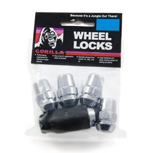 Gorilla Automotive 71641Nb5 Acorn Wheel Locks 14Mm X 1.50 Thread Size - All