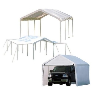 10Ft 20Ft Canopy 1-3/8In 8-Leg Frame White Cover Enclosure Extension Kits - All