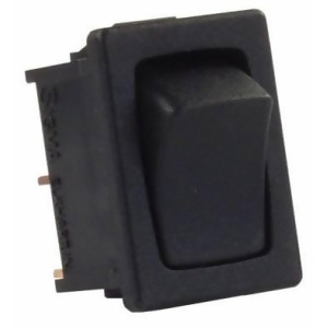 Jr Products 12811-5 Black 12V Mini Momentary On/Off Switch - All