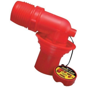 Valterra F02-3103 Red Bulk Universal Ez Coupler Sewer Adapter - All