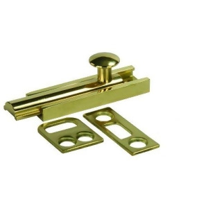 Jr Products 20635 3 Brass Surface Bolt - All