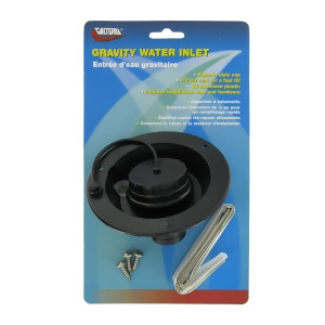 Valterra A01-2003Bkvp Black Carded Gravity Water Inlet - All