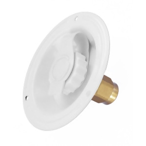 Valterra A01-0176Lf White 2-3/4 Fpt Lead-Free Recessed Water Inlet - All