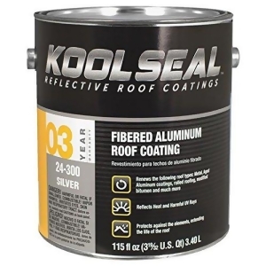 Kool Seal Fibered Aluminum Roof Coating 3 Year Warranty - All