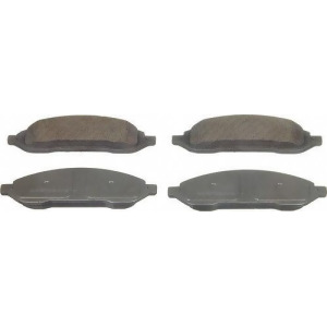 Disc Brake Pad-ThermoQuiet Front Wagner Qc1022 - All