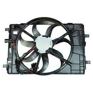 Dual Radiator and Condenser Fan Assembly Tyc 621400 - All