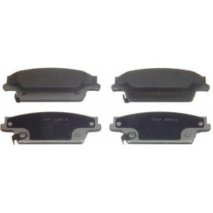 Disc Brake Pad-ThermoQuiet Rear Wagner Mx1020a - All