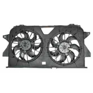 Dual Radiator and Condenser Fan Assembly Tyc 621370 - All