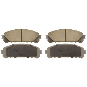 Disc Brake Pad-ThermoQuiet Front Wagner Qc1324 - All